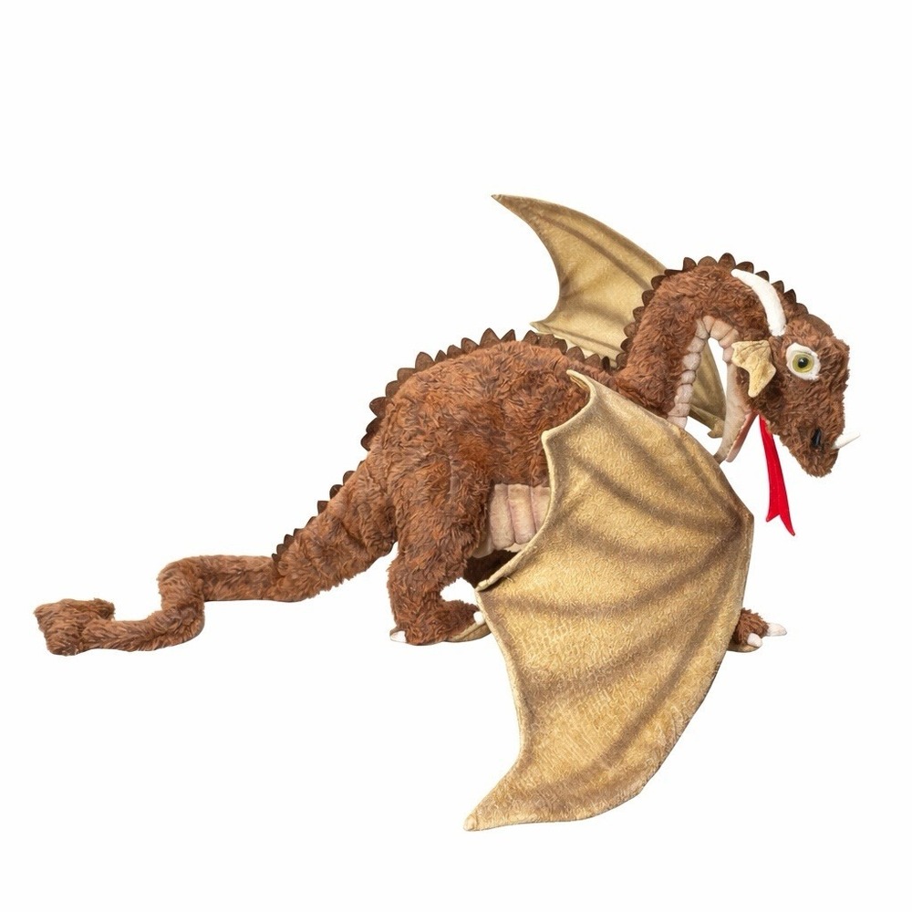 Hansa Large Dragon Plush 28" Large Fantasy Creature Display Collector 2010